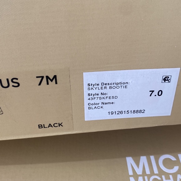 Michael kors skyler bootie black size 7 - Picture 10 of 11